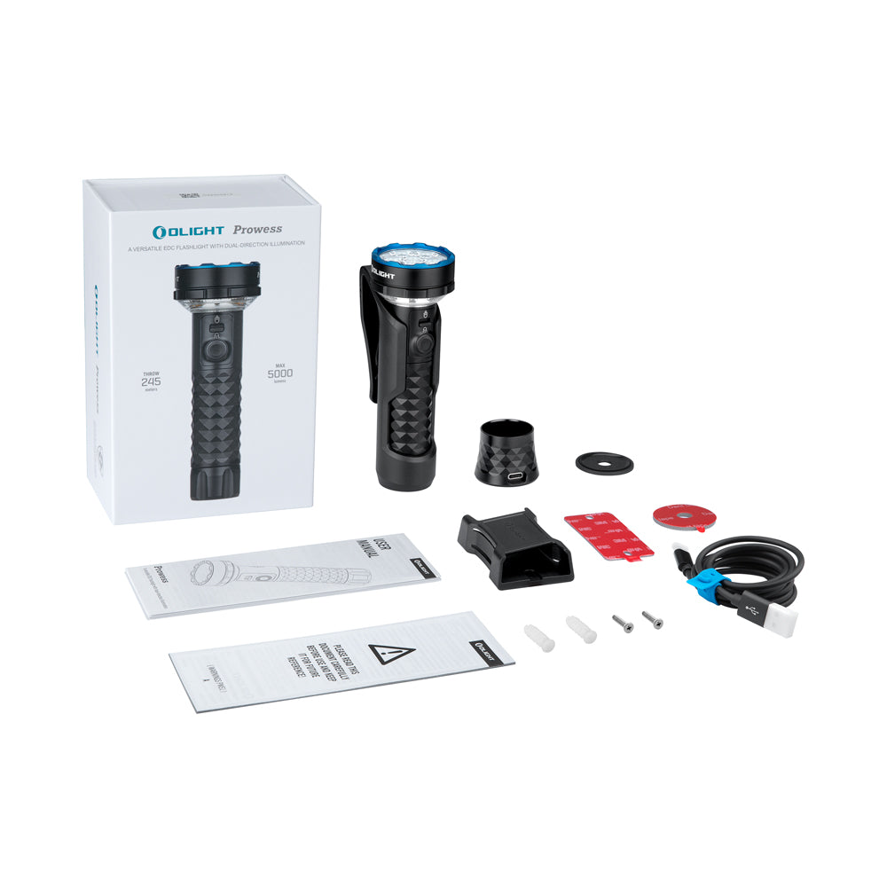 Olight Prowess | zaklamp met bidirectionele verlichting | 5.000 lm