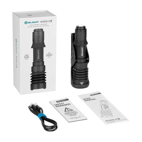 Olight Warrior X 4 | tactische zaklamp | 2.600 lm