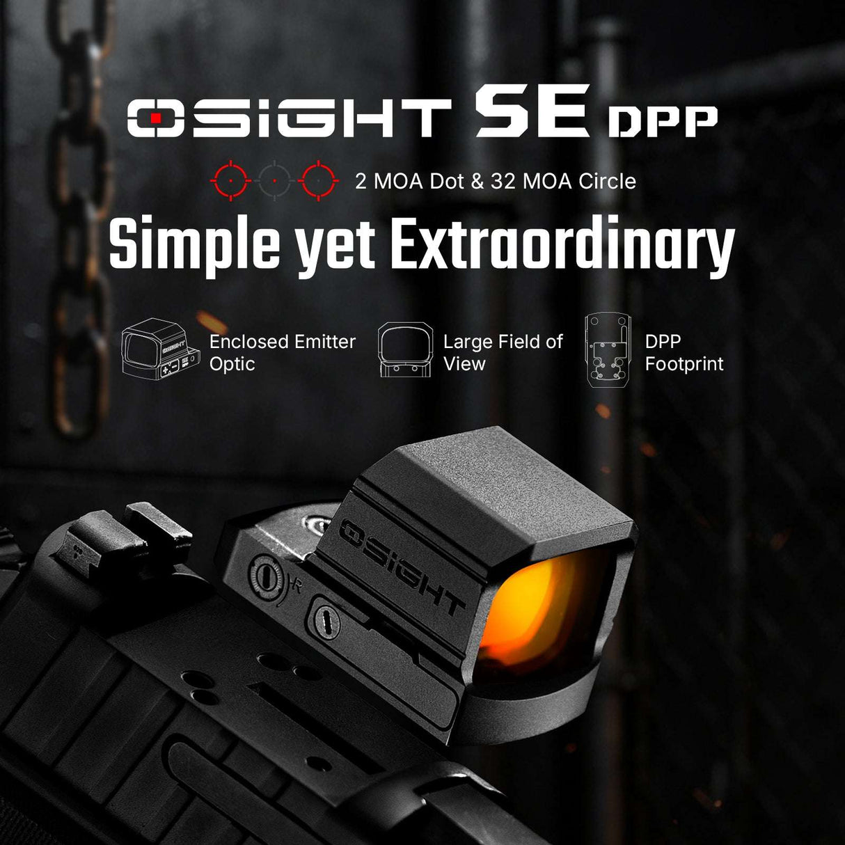 Osight SE DPP [rood]