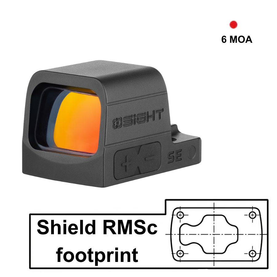 Osight SE [rood] | 6 MOA