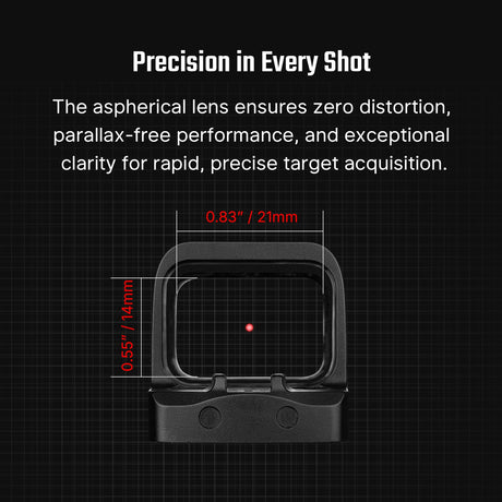 Osight SE [rood] | 6 MOA