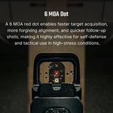 Osight SE [rood] | 6 MOA