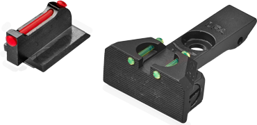 Ruger GP100 verstelbare richtmiddelen | fiber optic