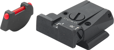 Ruger P85 & P89 verstelbare richtmiddelen | fiber optic