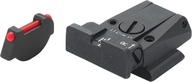 Ruger P91 - P97 verstelbare richtmiddelen | fiber optic