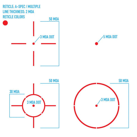 Sightmark Ultra Shot A-Spec Reflex Sight red dot vizier
