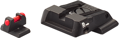 Smith & Wesson M&P verstelbare richtmiddelen | fiber optic