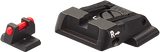 Smith & Wesson M&P verstelbare richtmiddelen | fiber optic