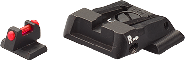 Smith & Wesson M&P verstelbare richtmiddelen | fiber optic