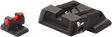 Smith & Wesson M&P verstelbare richtmiddelen | fiber optic