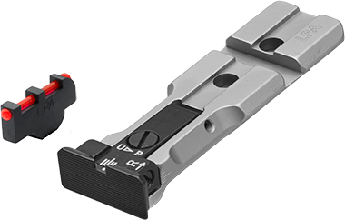 Smith & Wesson revolver [686 629 19 66 586 & other] red dot ready verstelbare richtmiddelen | glasvezeloptiek