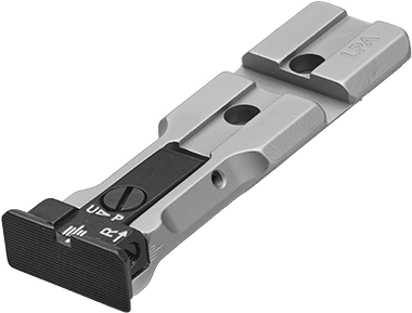 Smith & Wesson revolver [686 629 19 66 586 & other] red dot ready verstelbare keep | blanco