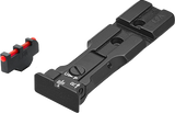 Smith & Wesson revolver [686 629 19 66 586 & other] red dot ready verstelbare richtmiddelen | glasvezeloptiek