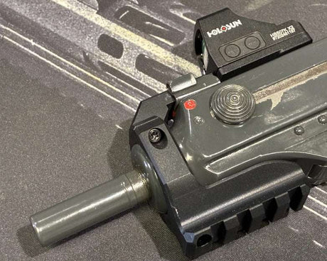 Vz 61 Skorpion red dot montage with Picatinny / M-Lok | Holosun K-series footprint